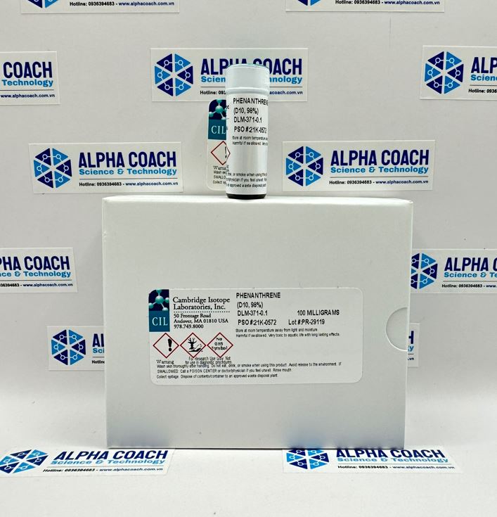 Chất chuẩn PHENANTHRENE (D10, 98%), CAS no: 85-01-8, hãng CIL - USA